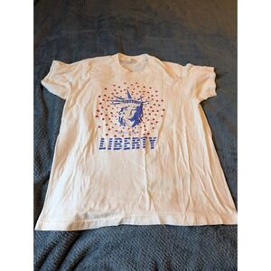 1986 Liberty Statue of Liberty USA 4th of July Patriotic T Shirt XL Screen Stars